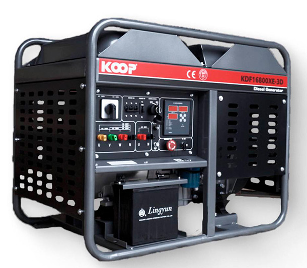 дизельний генератор KDF16800XE-3D
